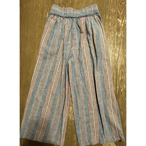 Madewell Blue and Red Striped Wide Leg Pants - Picture 14 of 14